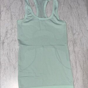 MINT LULULEMON TANK TOP